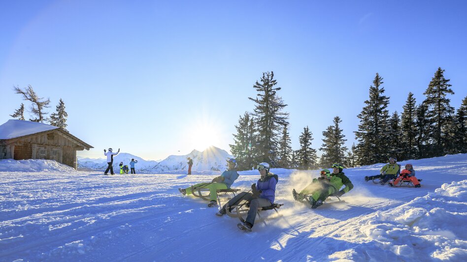 Rodeln und Nachtrodeln auf der Hochwurzen | © TVB Schladming-Dachstein | Martin Huber