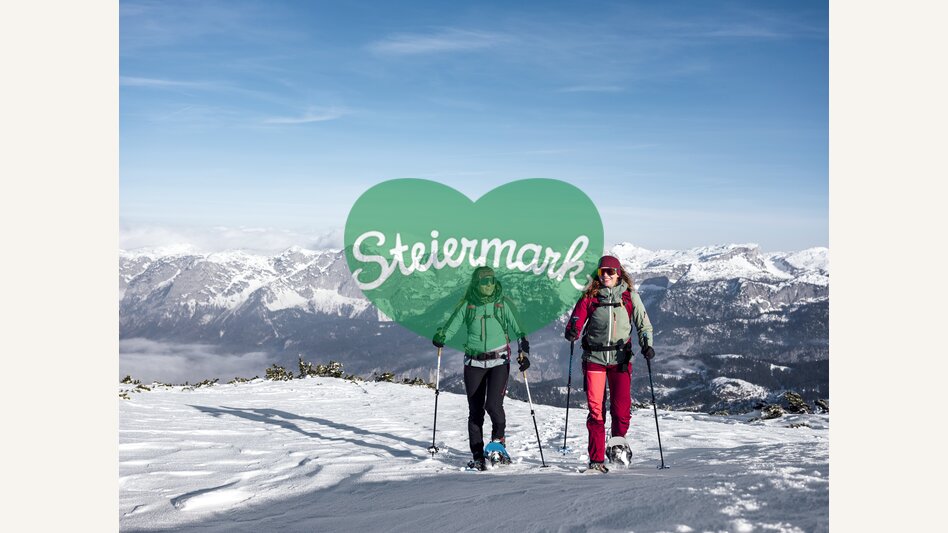 Schneeschuhwandern auf der Tauplitzalm | © Ausseerland Salzkammergut | Susanne Einzenberger