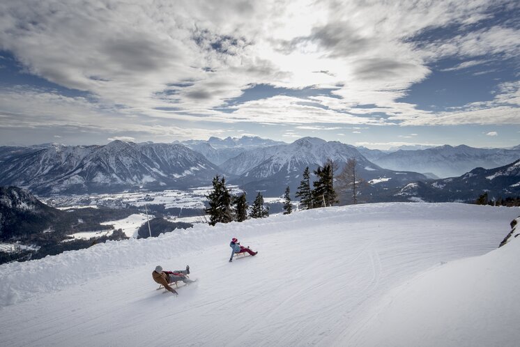 Rodeln am Loser | © Ausseerland Salzkammergut | Tom Lamm