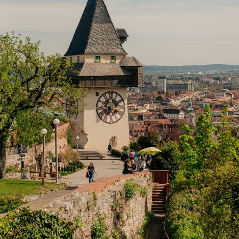 Uhrturm Graz | © Region Graz I studio draussen