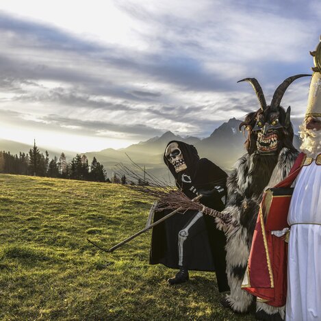 Traditionelles Krampusspiel | © Öblarner Krampusspiel | H. J. Danklmayer