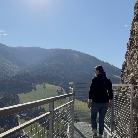 Skywalk bei der Burgruine Eppenstein | © Markus Tischhart | STG