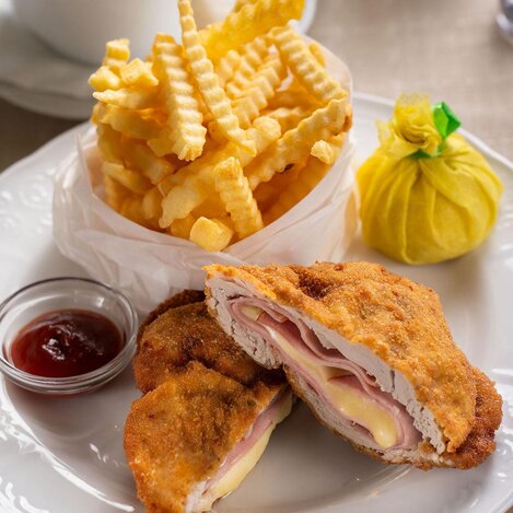 Cordon Bleu steht auch auf der Speisekarte von Franz Schauer | © Draxlerhaus | Herbert Lehmann