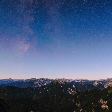 Sternenhimmel über der Aflenzer Bürgeralm