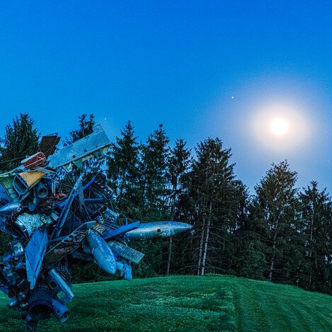 Vollmond im Skulpturenpark  | © Region Graz  | Mias Photoart  | © Region Graz 