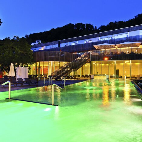 Das Kurhaus bei Nacht | © Das Kurhaus Bad Gleichenberg | Werner Krug | © Das Kurhaus Bad Gleichenberg
