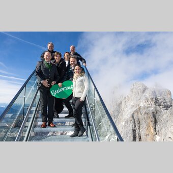 Hochkarätiges Tourismusgremium „AD10“ tagt am Dachstein. | Photographer: Harald Steiner | © STG | Harald Steiner