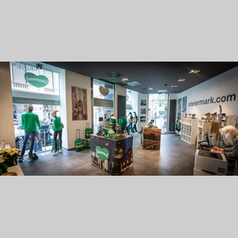 Neuer Steiermark-Shop in der Grazer Innenstadt | © STG | Jesse Streibl
