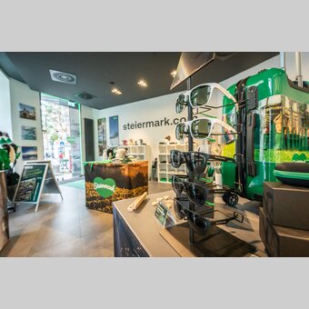 Der neue Steiermark-Shop in der Grazer Innenstadt | © STG | Jesse Streibl