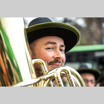 Musiker beim Steiermark-Frühling. | Nadine Poncioni Rusnov | © STG | Nadine Poncioni