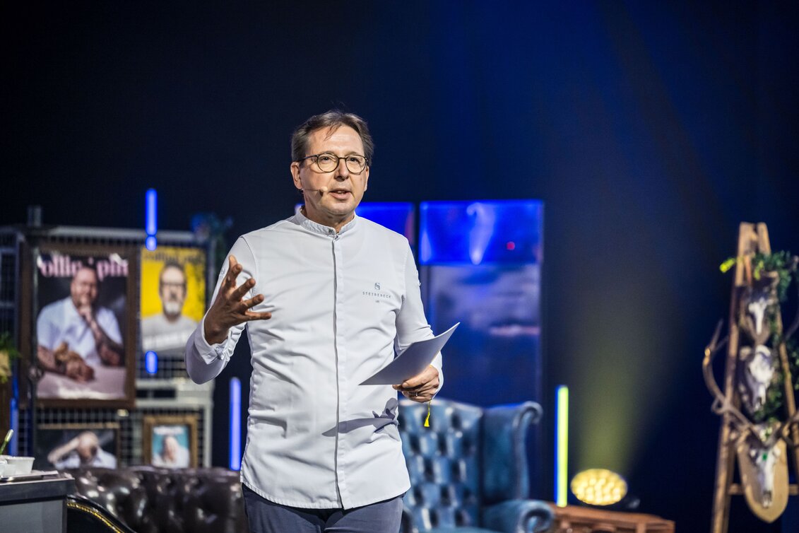 Sternekoch Heinz Reitbauer bei der Rolling Pin Convention | © Rolling Pin Convention