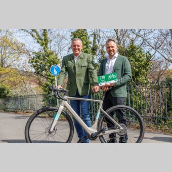 Alles auf Rad: Mario Kunasek und Michael Feiertag | © STG I Erwin Scheriau | Erwin Scheriau