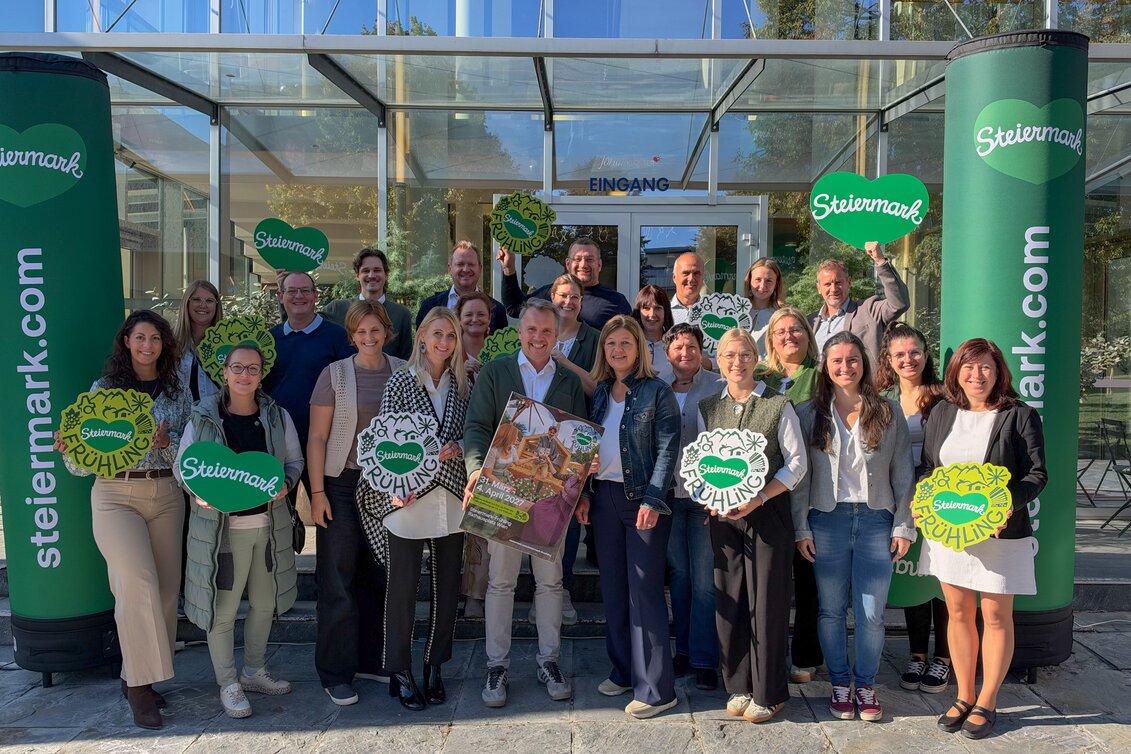 Ideen-Workshop für den Steiermark-Frühling 2027: STG mit allen Erlebnisregionen. | © STG