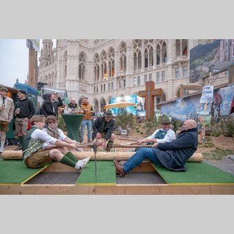 Blochziehen in der Hochsteiermark | © RENE STRASSER | RENE STRASSER     FOTOGRAF