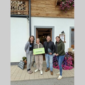 Conny Poletto auf  Podcast-Tour in Schladming-Dachstein | © Tourismusverband Schladming-Dachstein I Kerstin Pichler