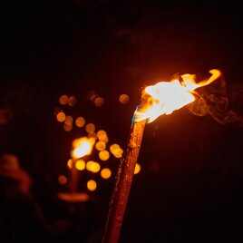 Torch hike in the Murau region