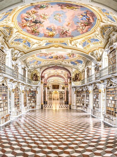 Klosterbibliothek im Stift Admont | © www.stefanleitner.com | Stefan Leitner