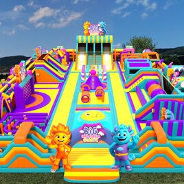 Europe's largest touring bouncy castle_Eastern Styria | © Erlebnismanagement GmbH