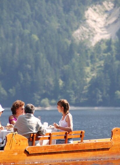Buch&Boot, Altaussee, Plättenfahrt | © Boote Salzkammergut | Boote Salzkammergut | © Boote Salzkammergut