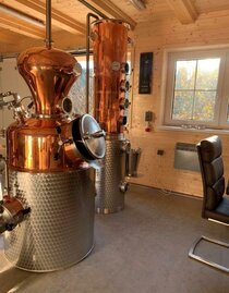 noble brandy Schiester_distillery boiler_Eastern Styria | © Edelbrände Schiester | © Edelbrände Schiester