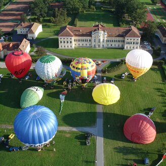 Flaggl Ballooning_Ballonstart_Oststeiermark | © Tourismusverband Oststeiermark/ B.Bergmann