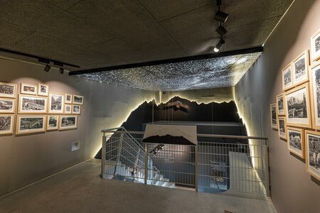 Multimedia-Ausstellung im Pavillon | © Thomas Sattler