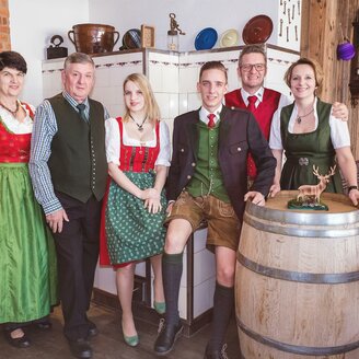 Familie Garber | © Wein- & Genusswelt Garber-Weingartenbegehung