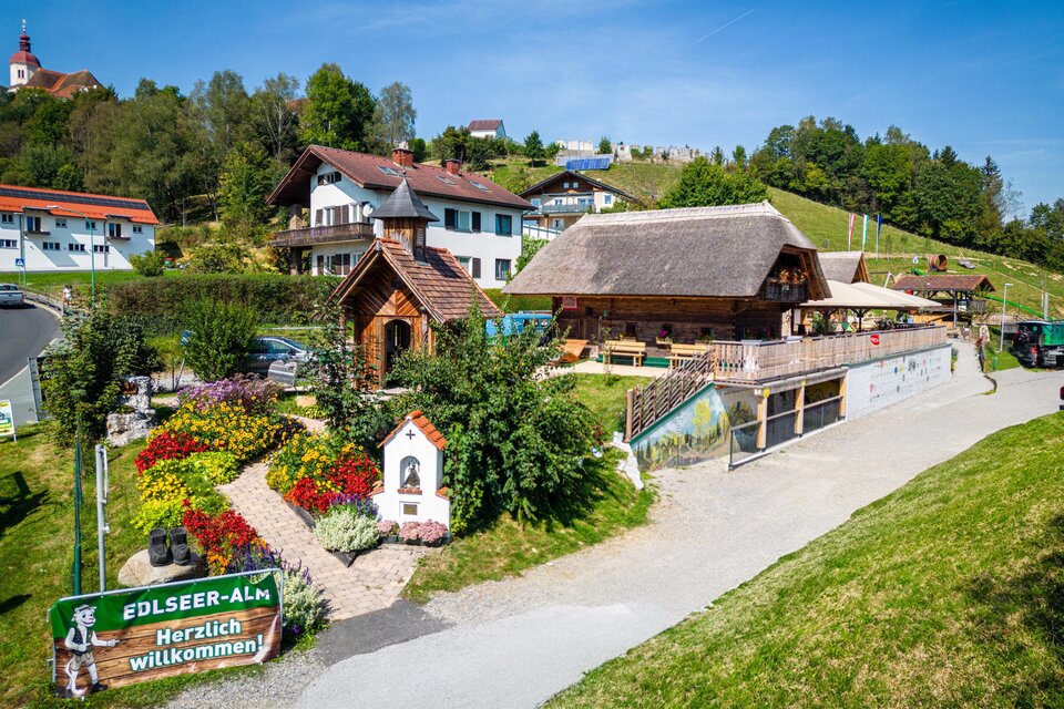 Zu sehen ist die Edlseer Alm in Birkfeld. | © Die EDLSEER
