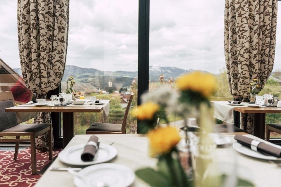 Restaurant im Vital-Hotel-Styria in der Gemeinde Fladnitz an der Teichalm | © Vital Hotel Styria