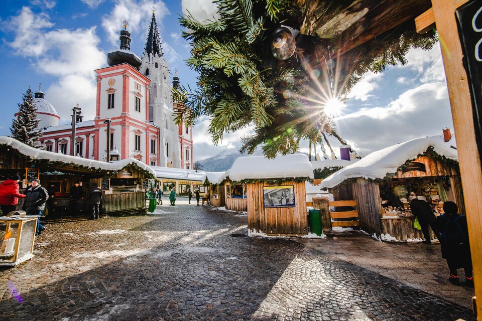 Sonnenschein beim Mariazeller Advent | © Fred Lindmoser