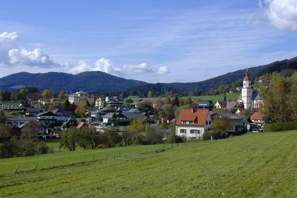Ortsansicht der Gemeinde Fladnitz an der Teichalm | © Gemeinde Fladnitz