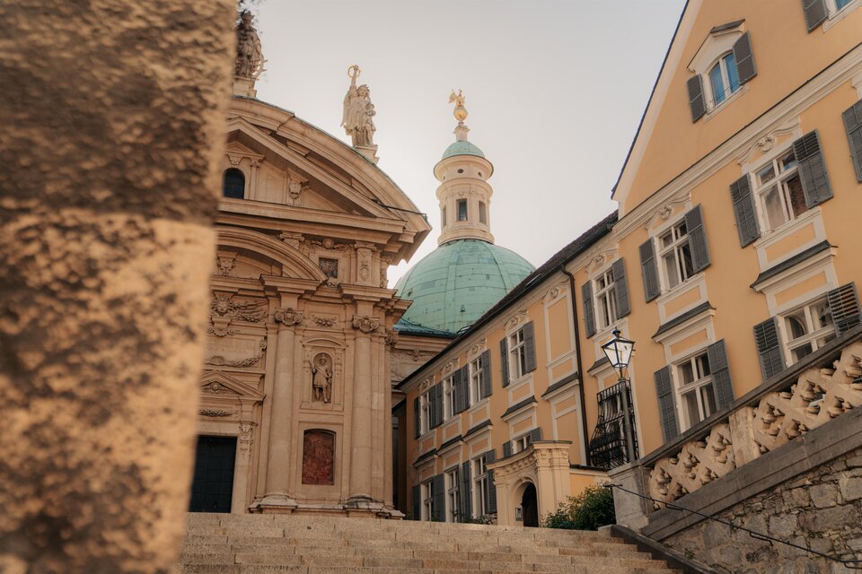 Ansicht Stiege vor dem Grazer Dom | © (c) Region Graz - studio draussen