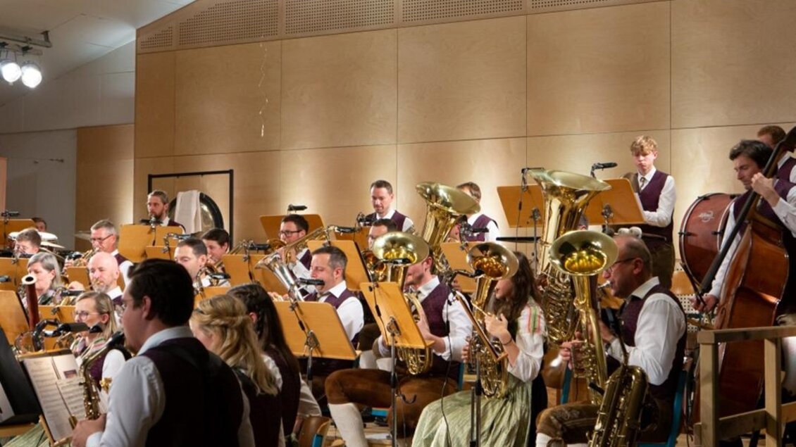Der Musikverein Heilbrunn beim Herbstkonzert | © Musikverein Heilbrunn
