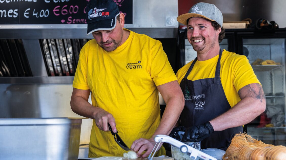 Catering Boulder Festival | © Dominik Steiner, AV Schladming