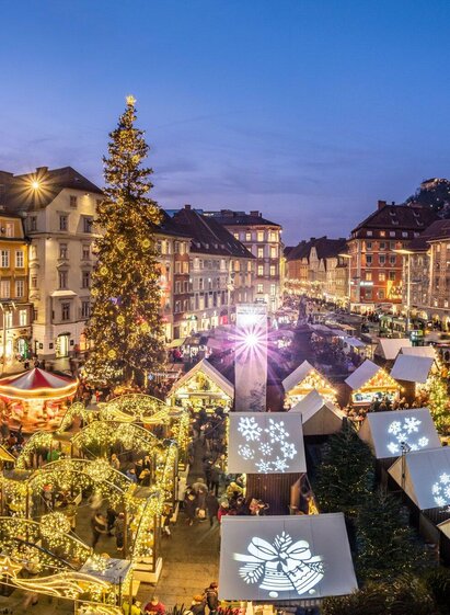 Christkindlmarkt am Hauptplatz | © Graz Tourismus - Rene Walter  | © Graz Tourismus - Rene Walter 