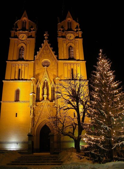 Stiftskirche Admont im Advent