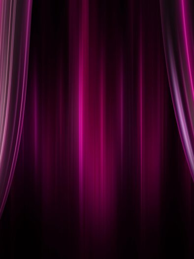 Ein stilvoller Hintergrund mit pinkfarbenen Vorhängen. Die Farben sind lebendig und fließend. | © pixabay.com