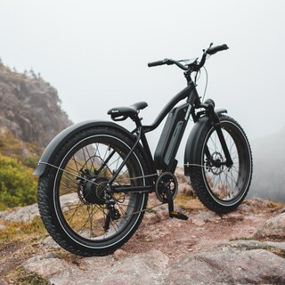E-Bike am Berg