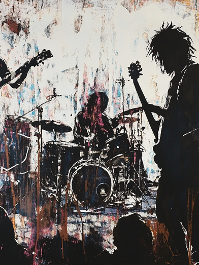 Punk concert symbol image | © ManuelaMachner_midjourney | © ManuelaMachner_midjourney