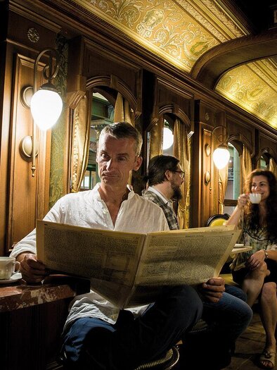 Caféwaggon im SÜDBAHNmuseum Mürzzuschlag | © Oliver Königshofer