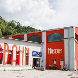 The image shows the Südbahnmuseum in a full view.