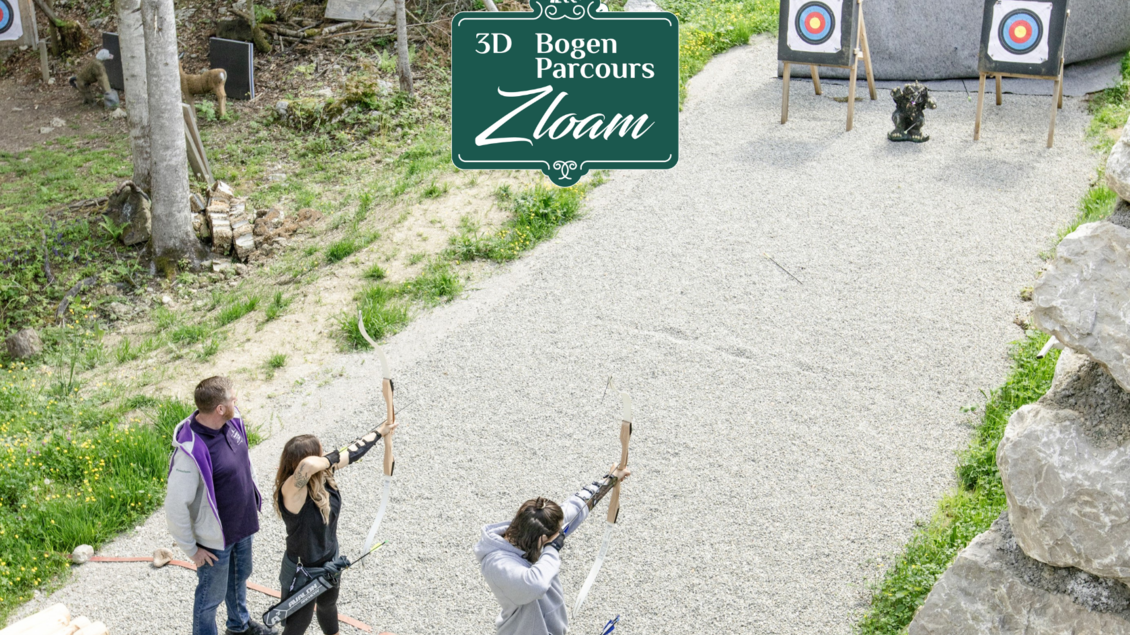 Narzissendorf Zloam, Grundlsee, Bogenparcours Eins | © Narzissendorf Zloam, www.zloam.at