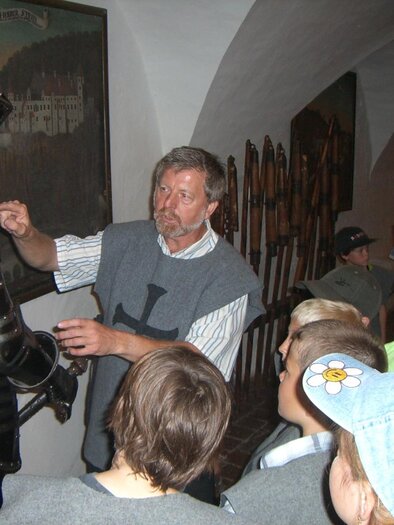 Ferienprogramm "Ritter Schlotternicht" im Gartenschloss Herberstein | © Gartenschloss Herberstein/Kasofoto
