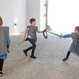 Holiday program "Knight Shivering" at Herberstein Garden Palace | © Gartenschloss Herberstein/Kasofoto