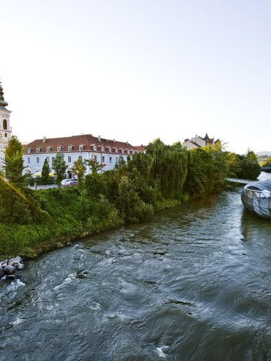 Murinsel_Mariahilferplatz | © (c) Graz Tourismus - Harry Schiffer