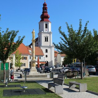 Main square in Fehring | © Stadtgemeinde Fehring