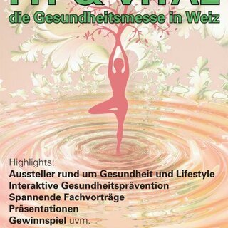 Plakat Fit & Vital Gesundheitsmesse_Oststeiermark