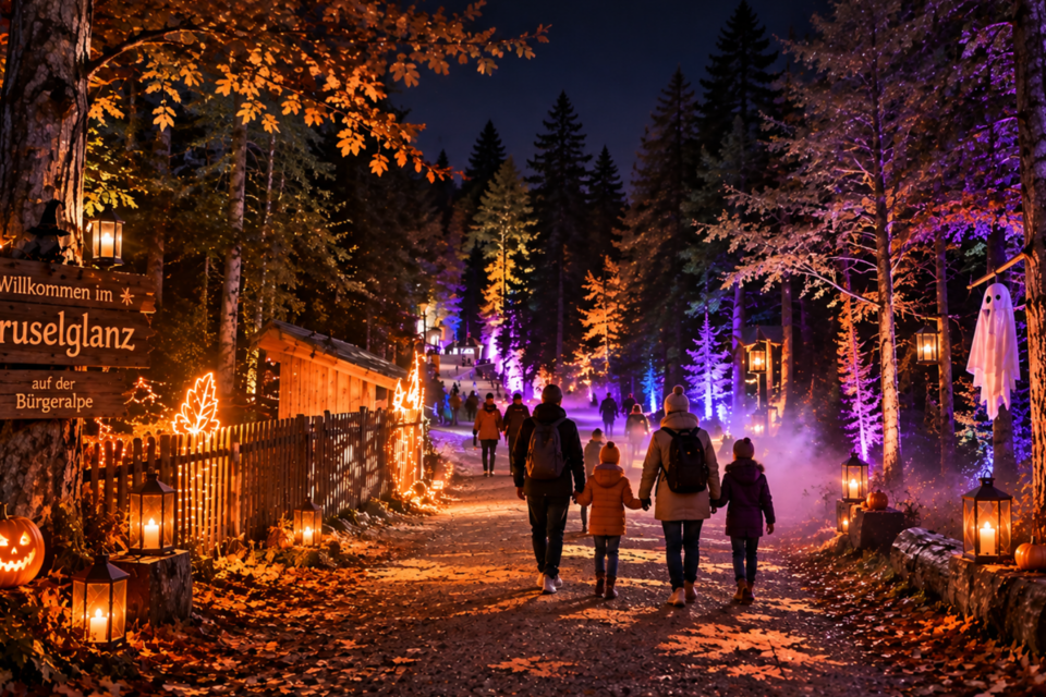 Gruselglanz KI generiertes Foto