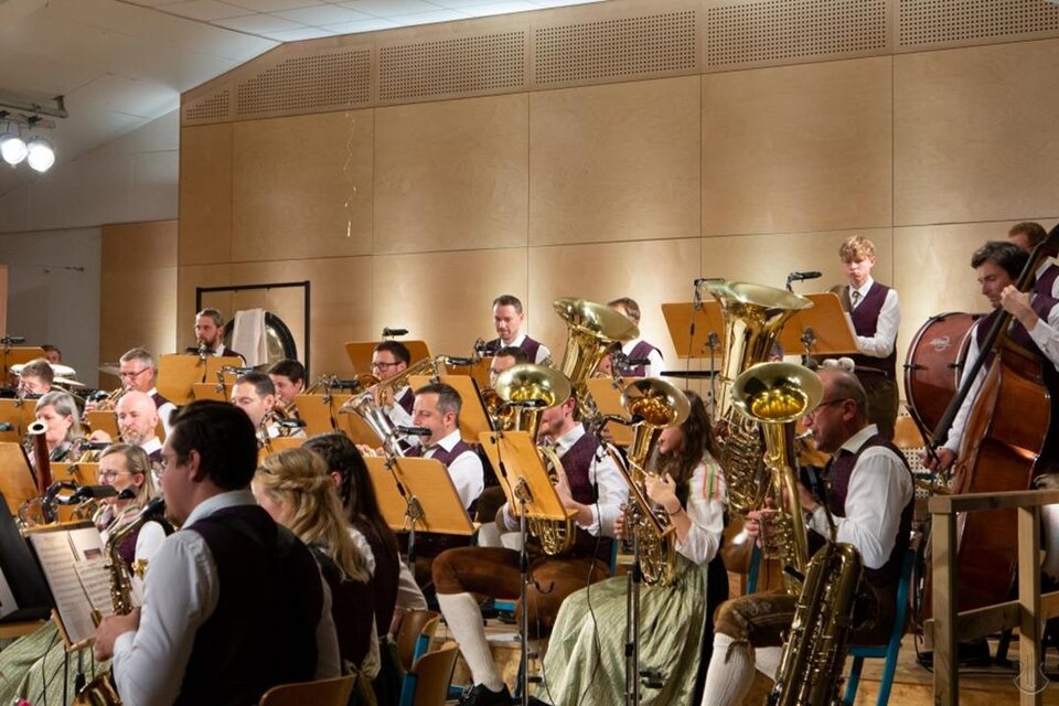 Der Musikverein Heilbrunn beim Herbstkonzert | © Musikverein Heilbrunn