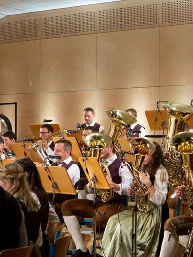 Der Musikverein Heilbrunn beim Herbstkonzert | © Musikverein Heilbrunn